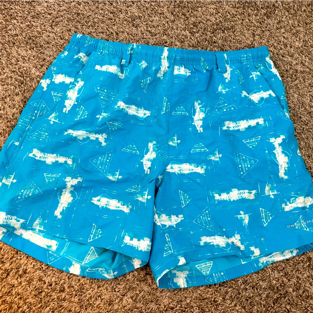 Columbia PFG printed swim shorts